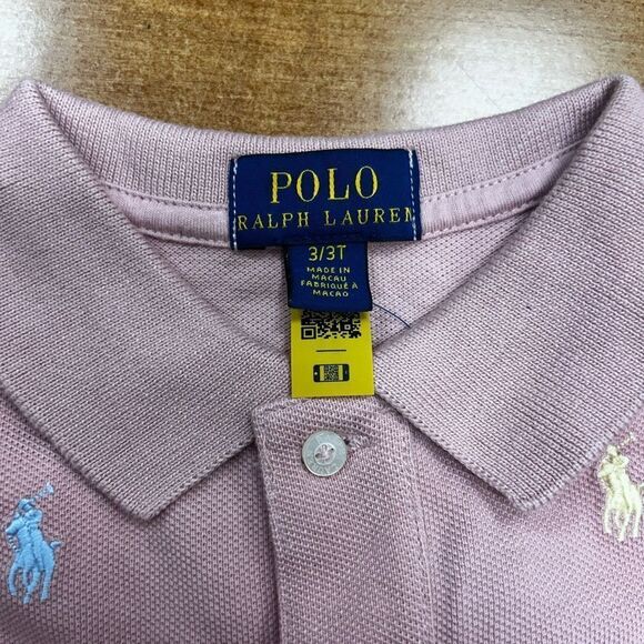 POLO Ralph Lauren collared shirt in pink . Size 3T - New - Picture 3 of 4